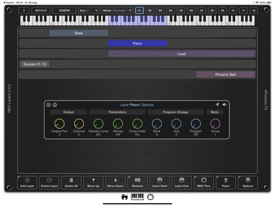 Screenshot #4 pour MIDI Layers
