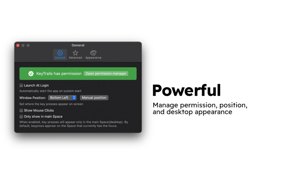 #2. KeyTrails (macOS) 由: Mohammad Faisal Bin Ahmed