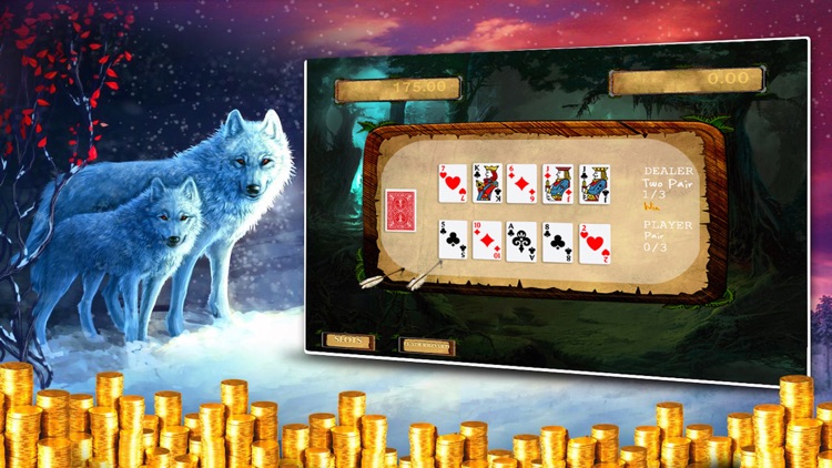 Wolf Slot Machine & Poker with Big Bonus Daily