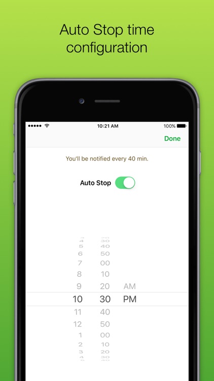 Ringer. Repeating Timer with Auto Stop. screenshot-4