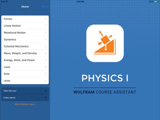 Screenshot #4 pour Wolfram Physics I Course Assistant