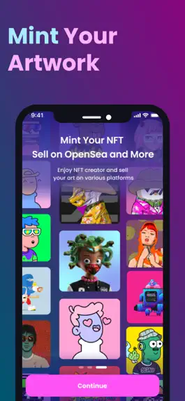 Game screenshot NFT Art Creator · apk