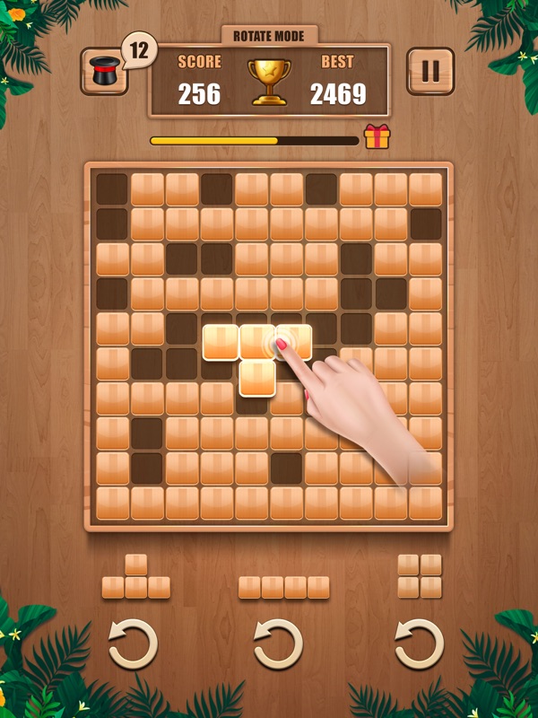 Wooden 100 Block Puzzle Game screenshot 10
