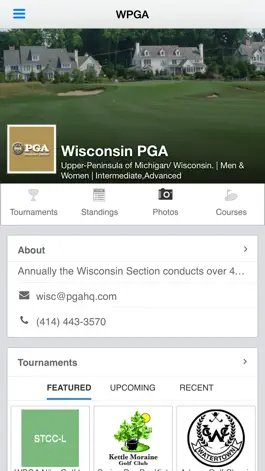 Game screenshot WPGA - Wisconsin PGA mod apk