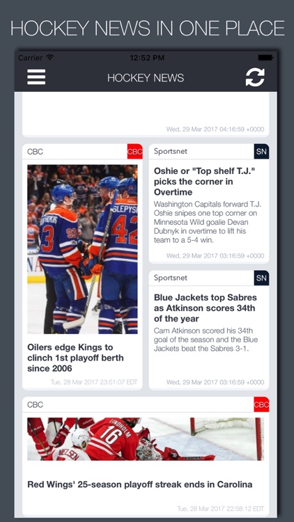 Live Hockey News & Predictions