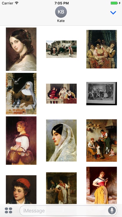 Eugene De Blaas Artworks Stickers