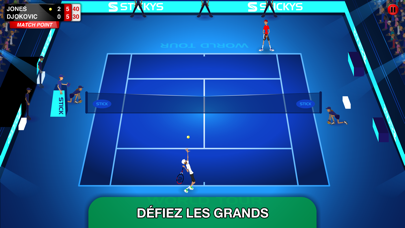 Screenshot #2 pour Stick Tennis Tour