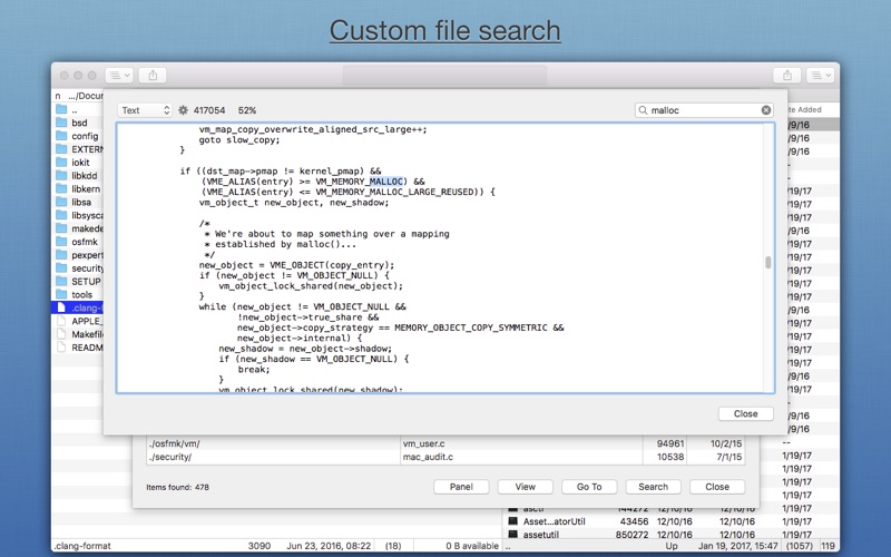 Screenshot #1 pour Nimble Commander Pro