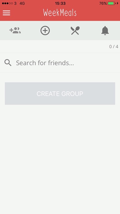 WeekMeals app screenshot