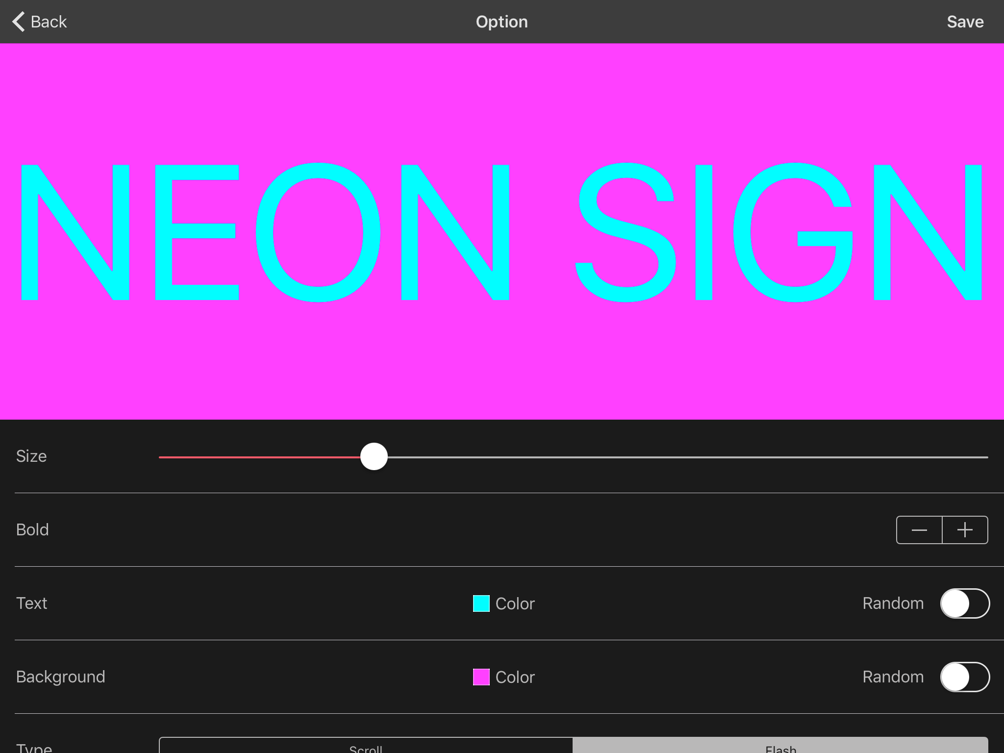 Neon - Simple Neon Sign