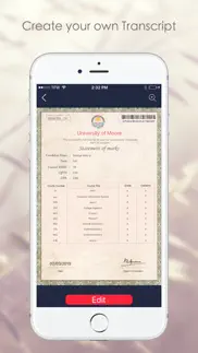 certificate maker transcript maker iphone screenshot 3