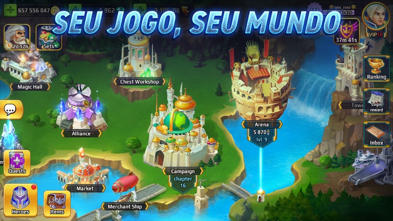 Battle Arena: Aventuras de RPG screenshot 3