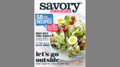How to cancel & delete Savory Magazine by Giant Food from iphone & ipad 1