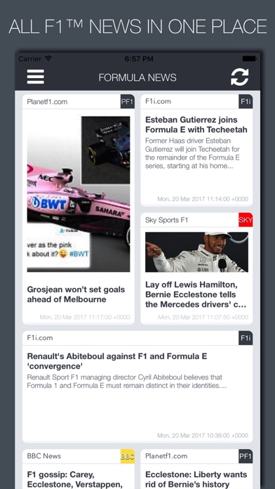 Formula News screenshot1