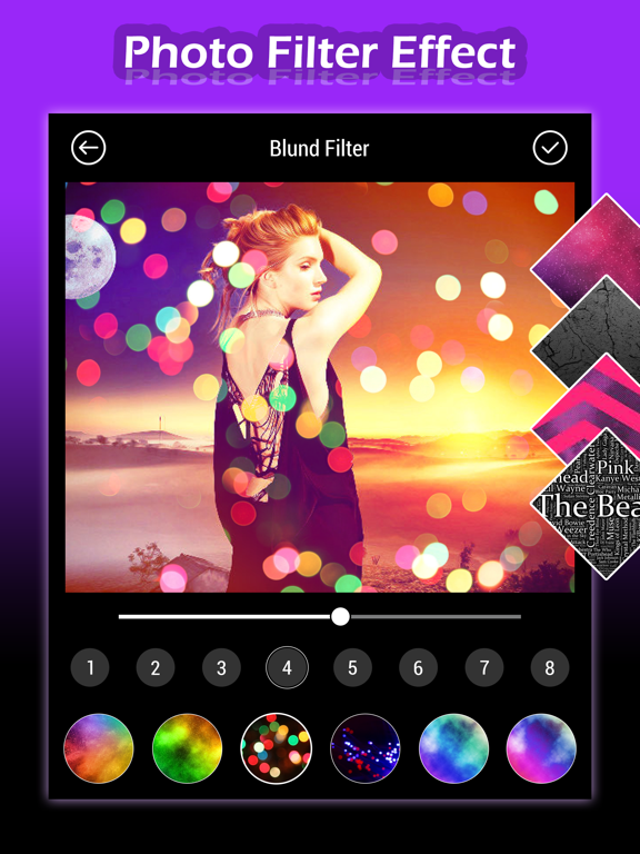 Screenshot #6 pour Photo Filters & Blend Effects