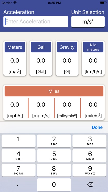 Acceleration Unit Converter screenshot-4