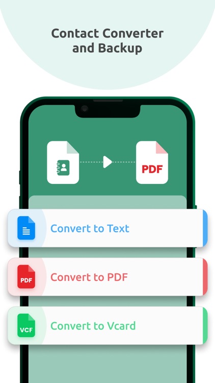 Contact Backup and Converter