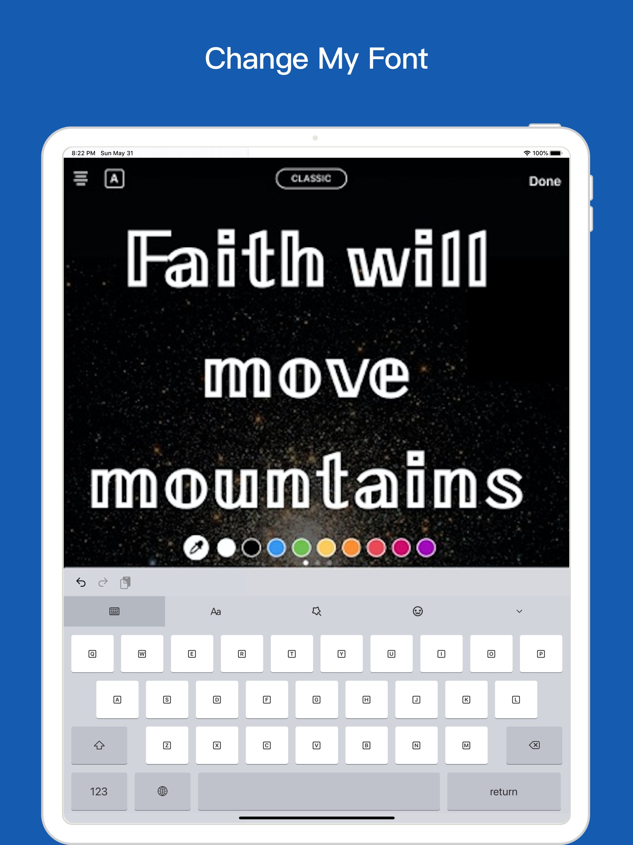 Fonts Changer Custom Keyboard screenshot 8