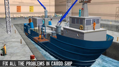 Cargo Ship Mechanic Simulator 3D: Workshop Garage screenshot 1