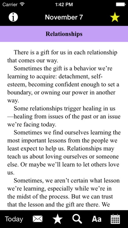 The Language of Letting Go