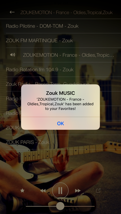 Screenshot #3 pour Zouk Music Radio ONLINE FULL