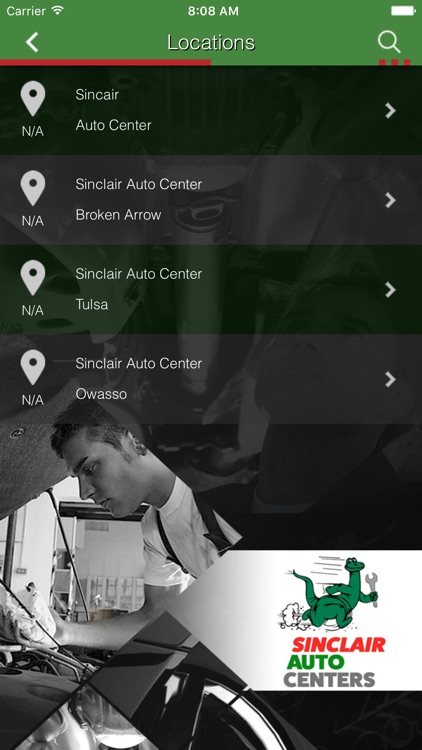 Sinclair Auto Centers