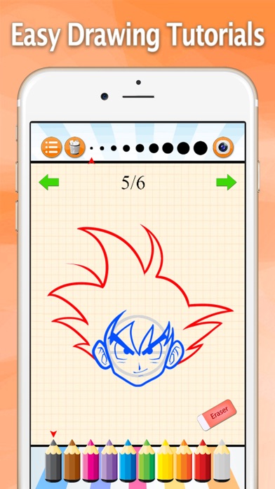 How to Draw for Dragon Ball Z Drawing and Coloringのおすすめ画像1