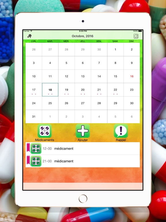 Screenshot #4 pour Pill-in-Time - pilules rappel & médicament suivi