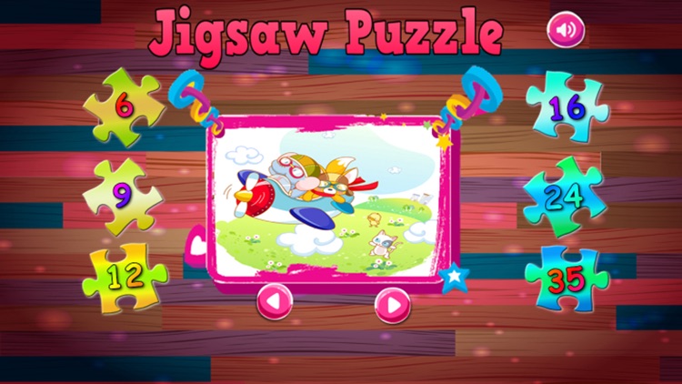 Animal Jigsaw Puzzles - Activities for Kid
