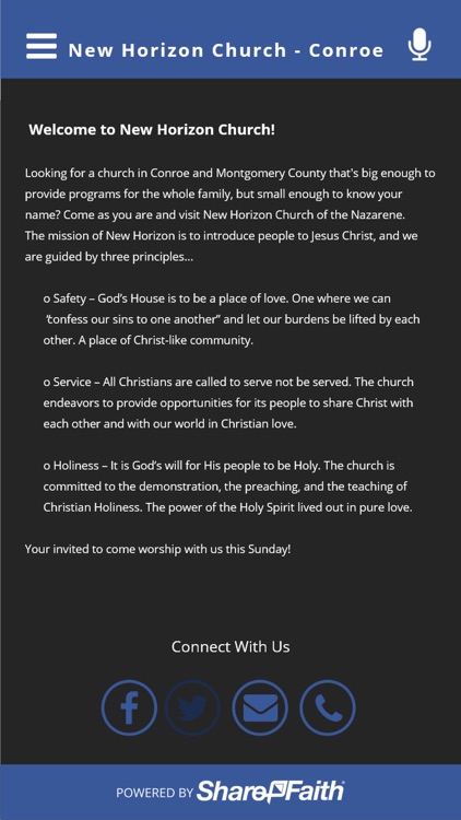 New Horizon Church - Conroe TX screenshot-3