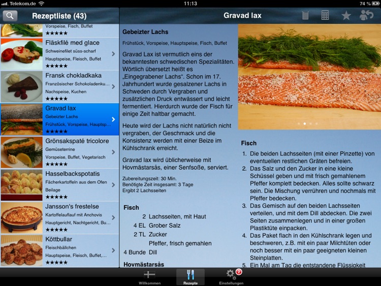 Köttbullar - Die Koch-App