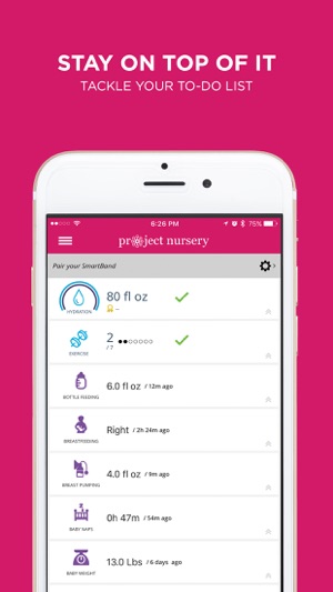 Project Nursery SmartBand on the App Store