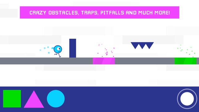 STC - Square Triangle Circle fast-paced platformer(圖4)-速報App