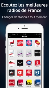 Radios Fm France screenshot #1 for iPhone