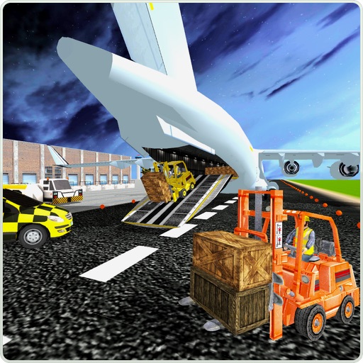 Plane Forklift Cargo Challenge Icon
