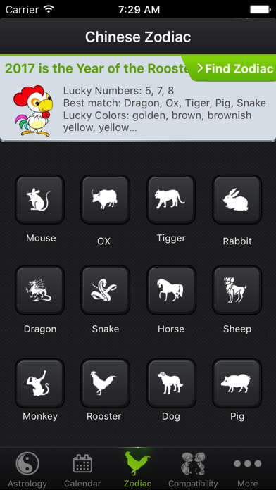 Chinese Astrology Tools Screenshot