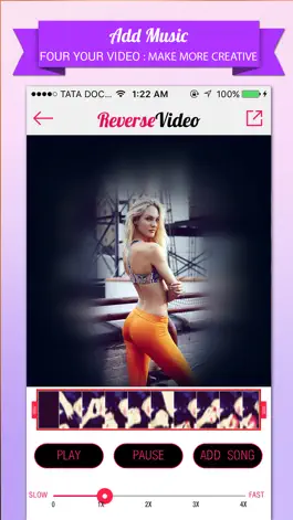 Game screenshot Reverse Video Editor - Rewind, Cutter & Add Music hack