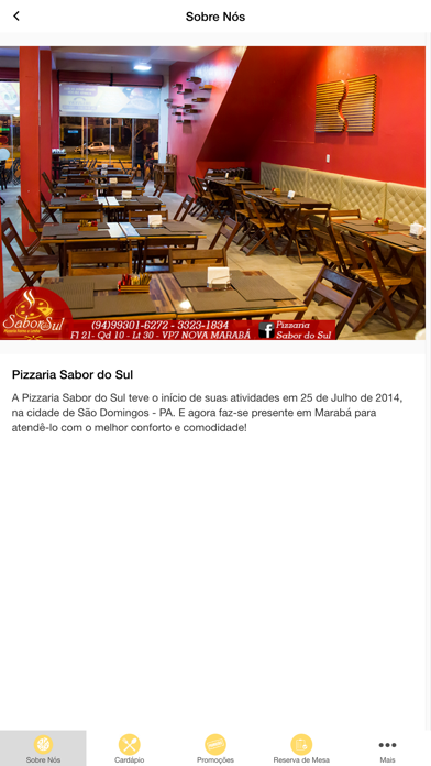 Screenshot #2 pour Pizzaria Sabor do Sul