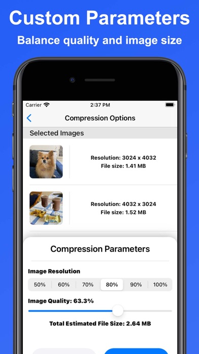 Compressor: Photos & Pictures Screenshot
