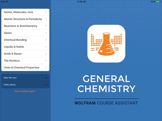Screenshot #4 pour Wolfram General Chemistry Course Assistant