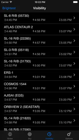 Orbit - Satellite Tracking screenshot 3