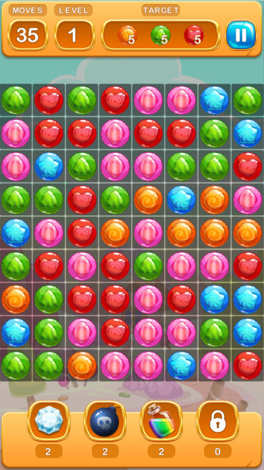 Candy Sweet ~ New Challenging Match 3 Puzzle Game - 1.0 - (iOS)