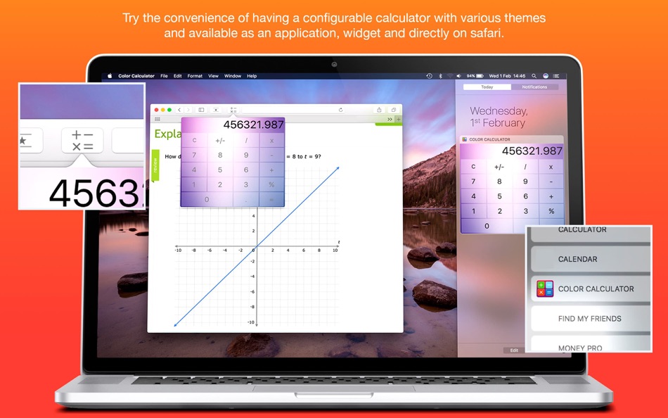 #2. Color Calculator + Widget (macOS) By: luca calciano