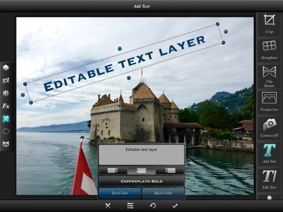 Leonardo - Photo Layer Editor iPad app afbeelding 4