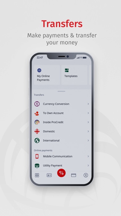 ProCredit Georgia Screenshot
