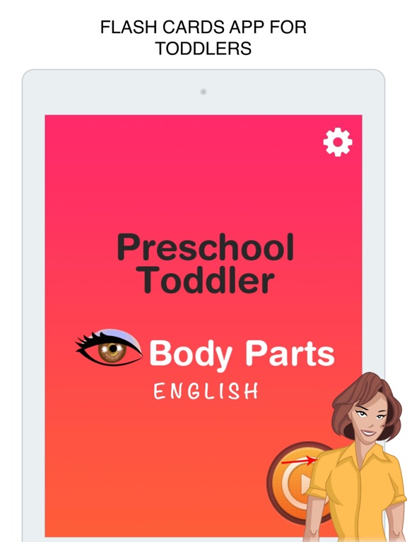 Screenshot #4 pour Parties du corps CartesFlash pour bébé et préscola