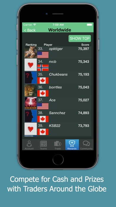 Screenshot #3 pour ASM - AllSportsMarket Global Sports Stock Market