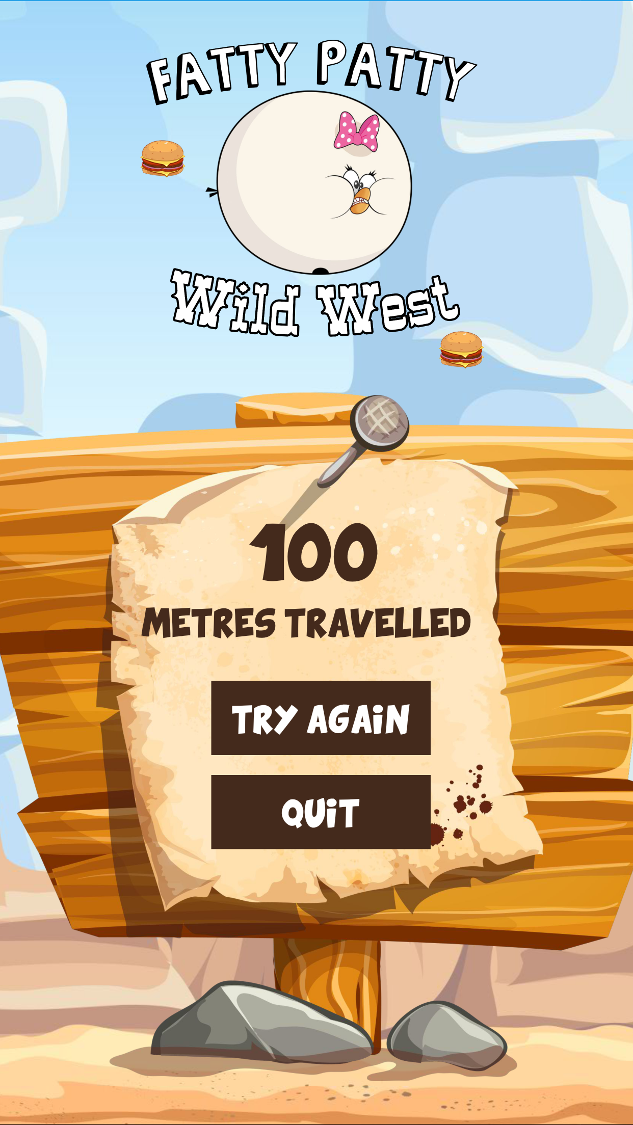 Fatty Patty Wild West screenshot 5