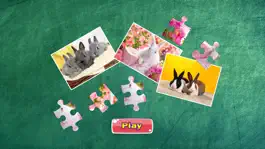 Game screenshot Rabbit Animal Jigsaw Puzzle Drag and Drop for Kids mod apk