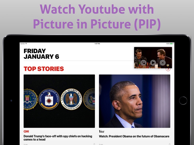 PIP Player: Picture in Picture for Youtube